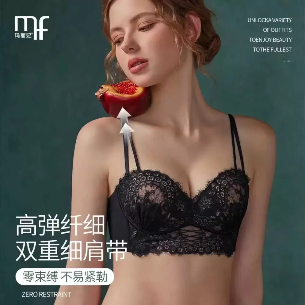 French Lace Bustier Bra Top 13