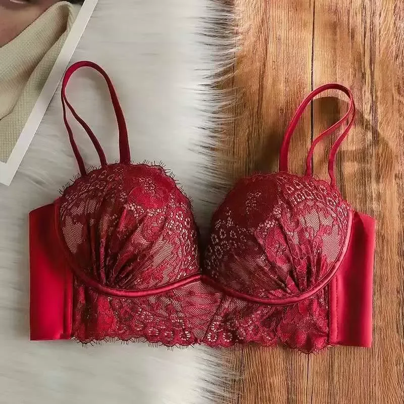 French Lace Bustier Bra Top 9