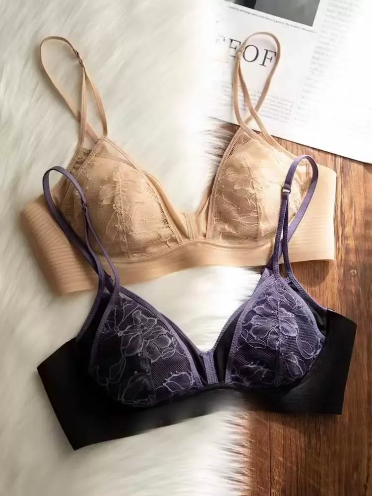 Double Strap Lace Bra