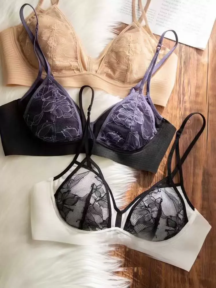 Double Strap Lace Bra 18