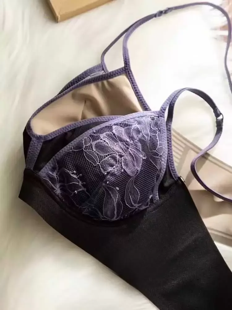 Double Strap Lace Bra 2