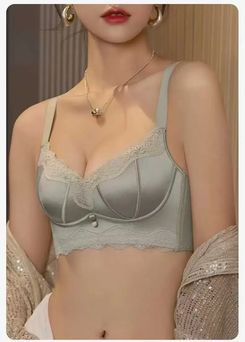 Essential Oil Satin Push Up Bra
