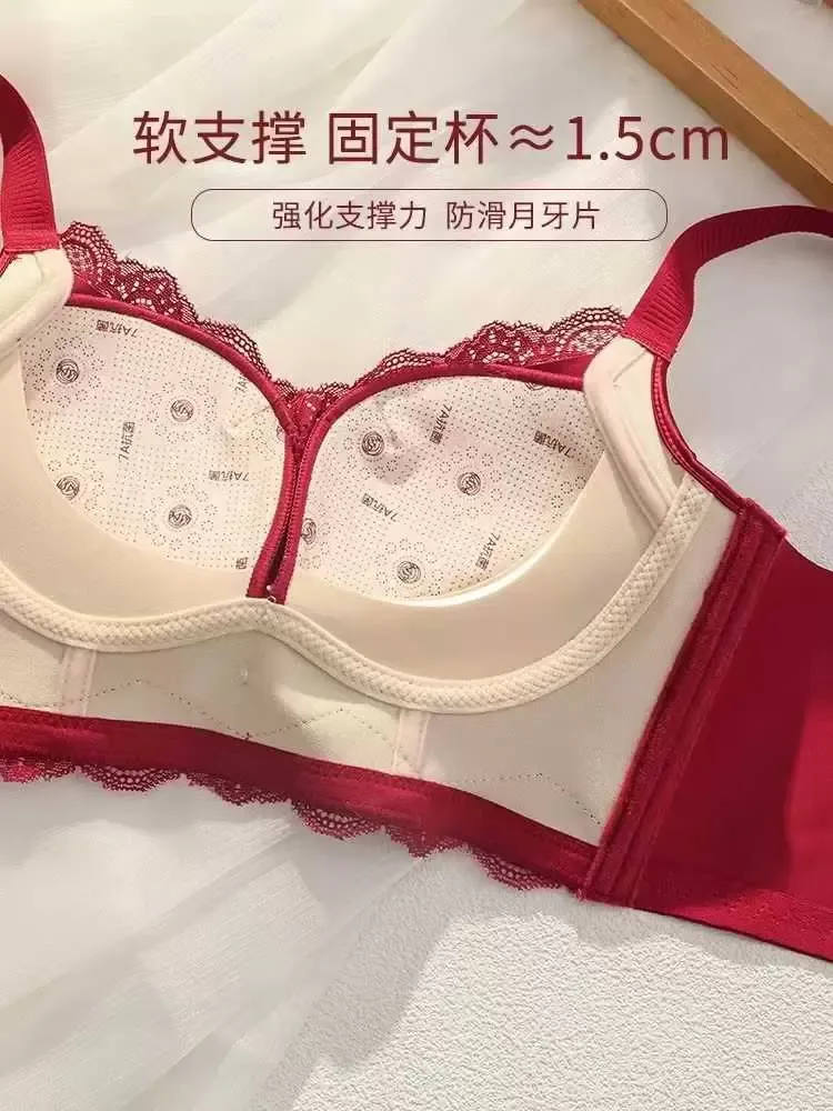 Essential Oil Satin Push Up Bra 15