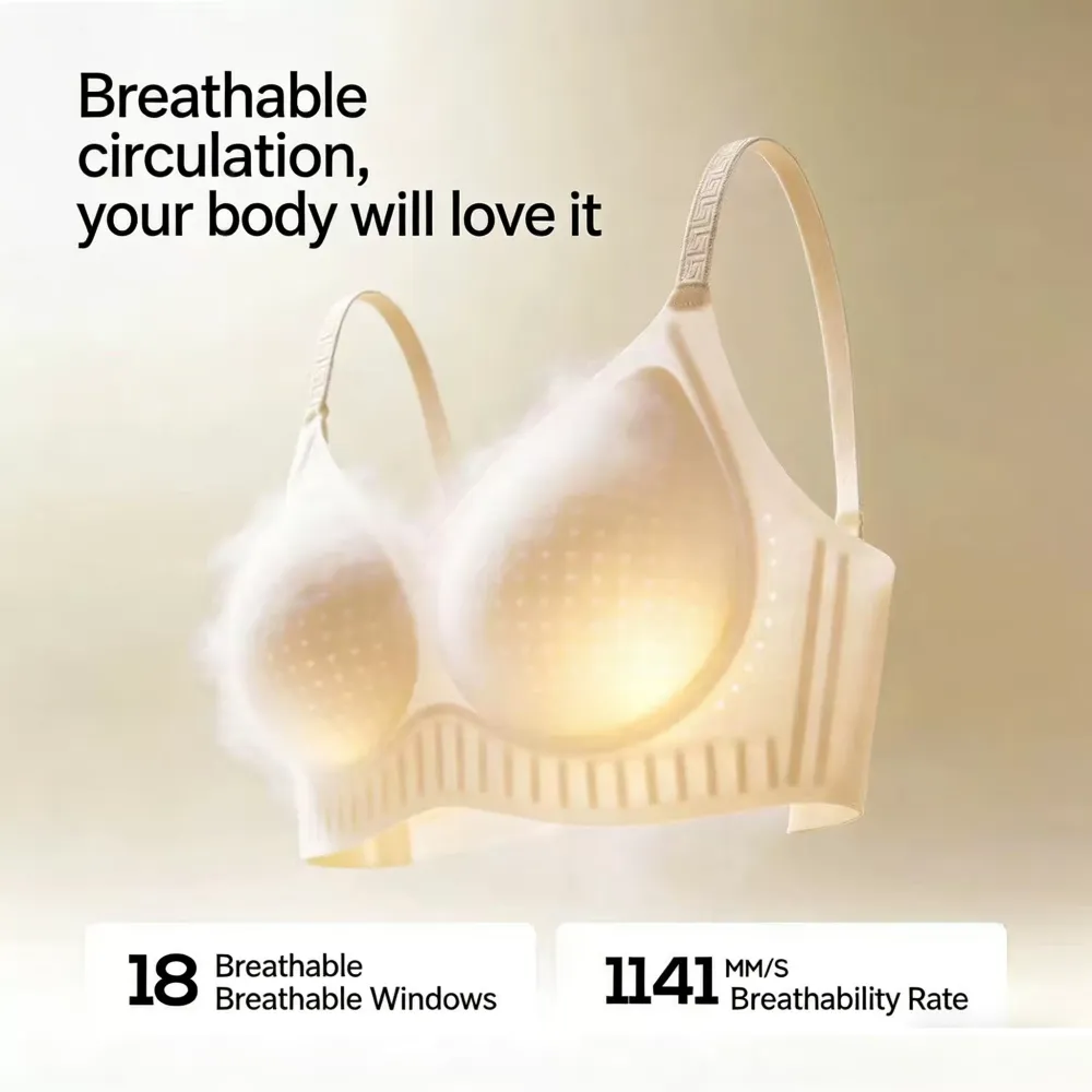 Seamless Cooling Wireless Bra for Women 2