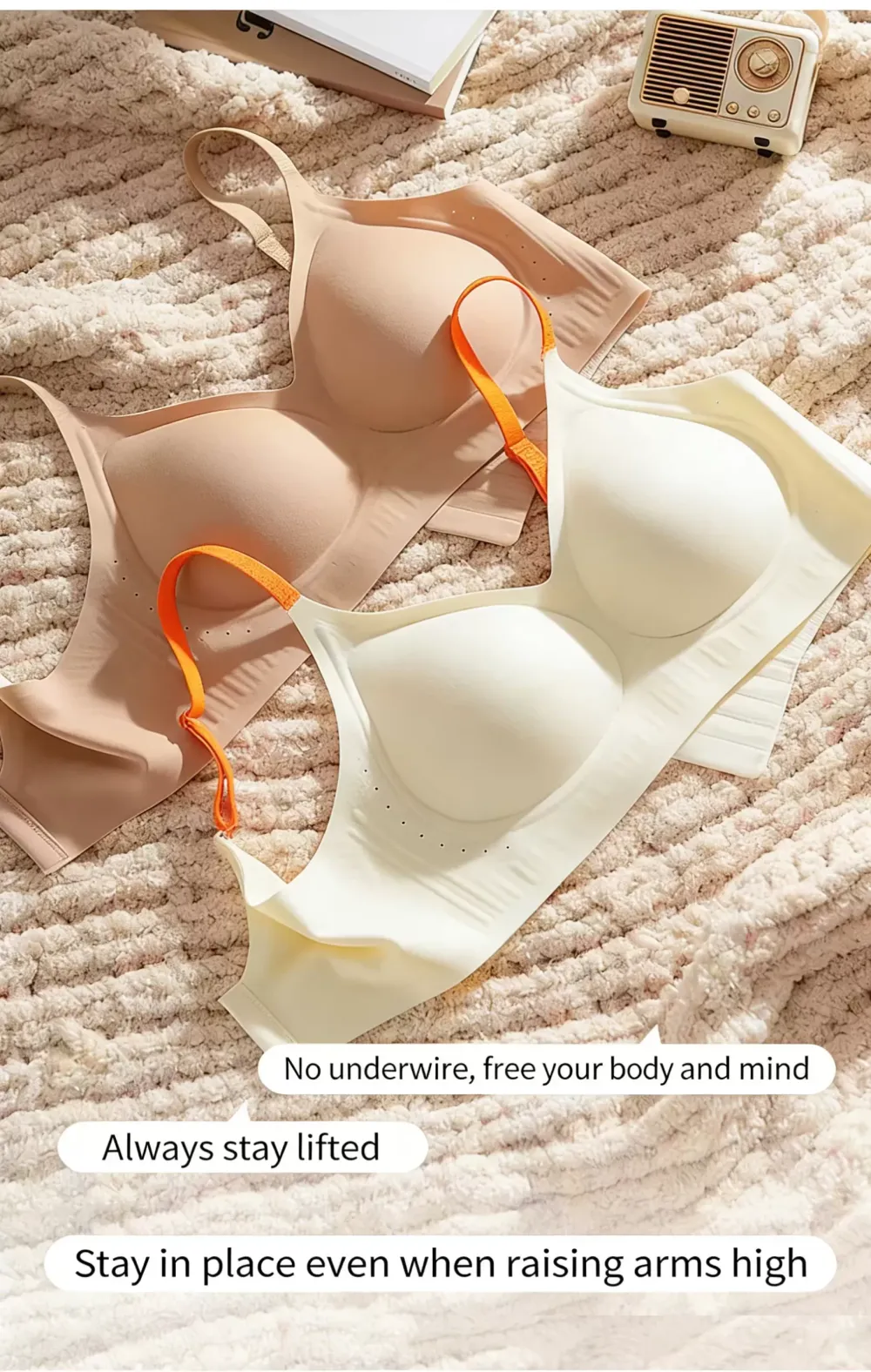 Seamless Cooling Wireless Bra for Women 3