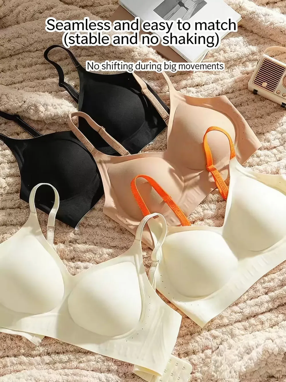 Seamless Cooling Wireless Bra for Women 5