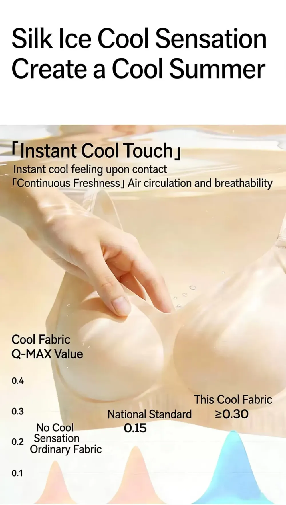 Seamless Cooling Wireless Bra for Women 7