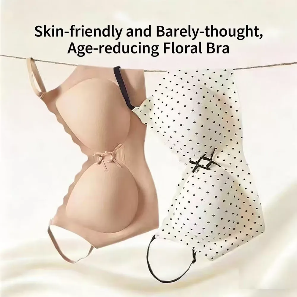 3D Support Wireless Bra for Women