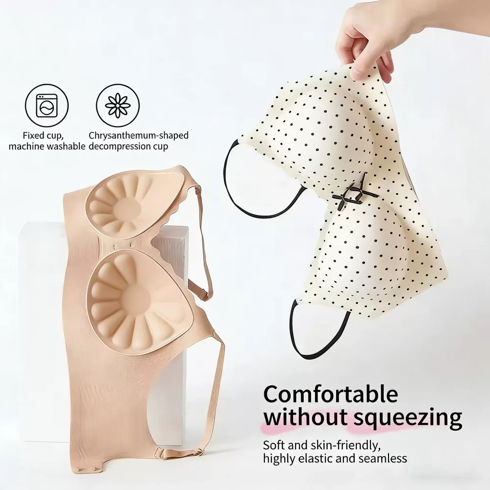 3D Support Wireless Bra for Women 6