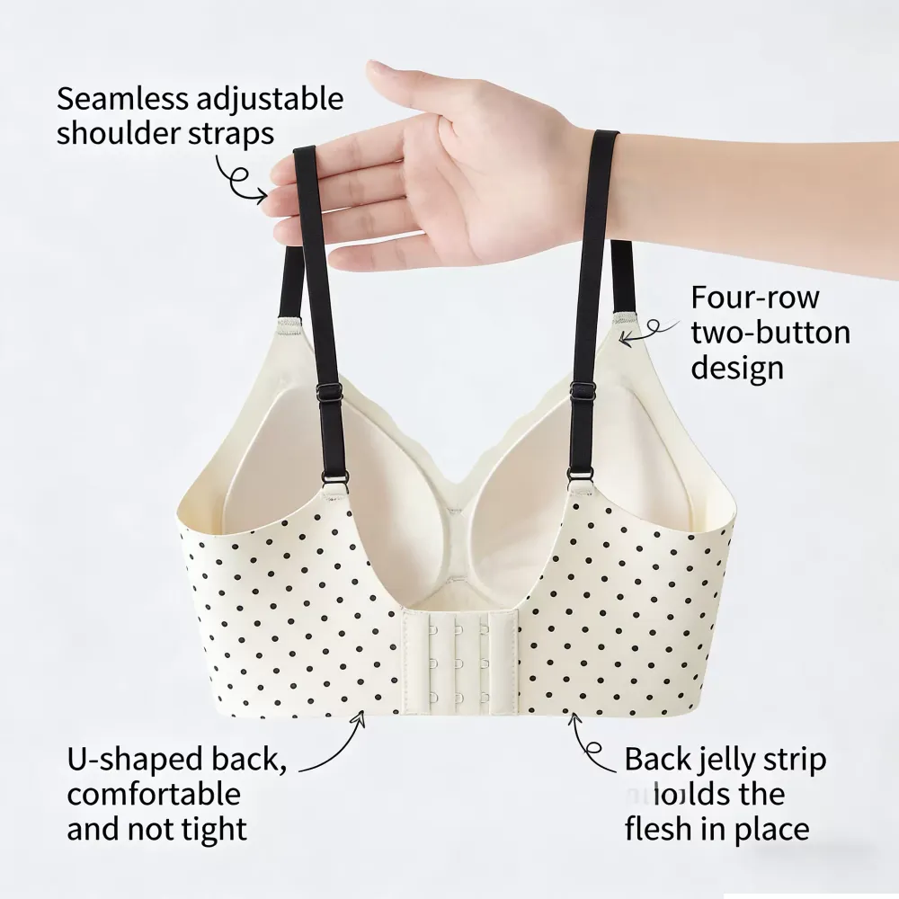 3D Support Wireless Bra for Women 8