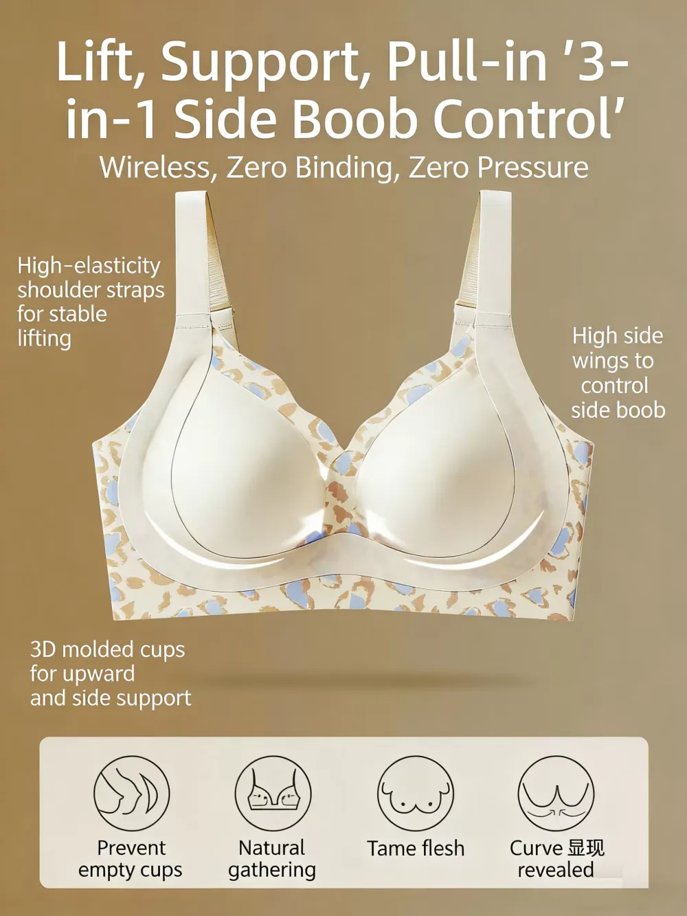 Plus Size Wireless Bra Manufacturer 6