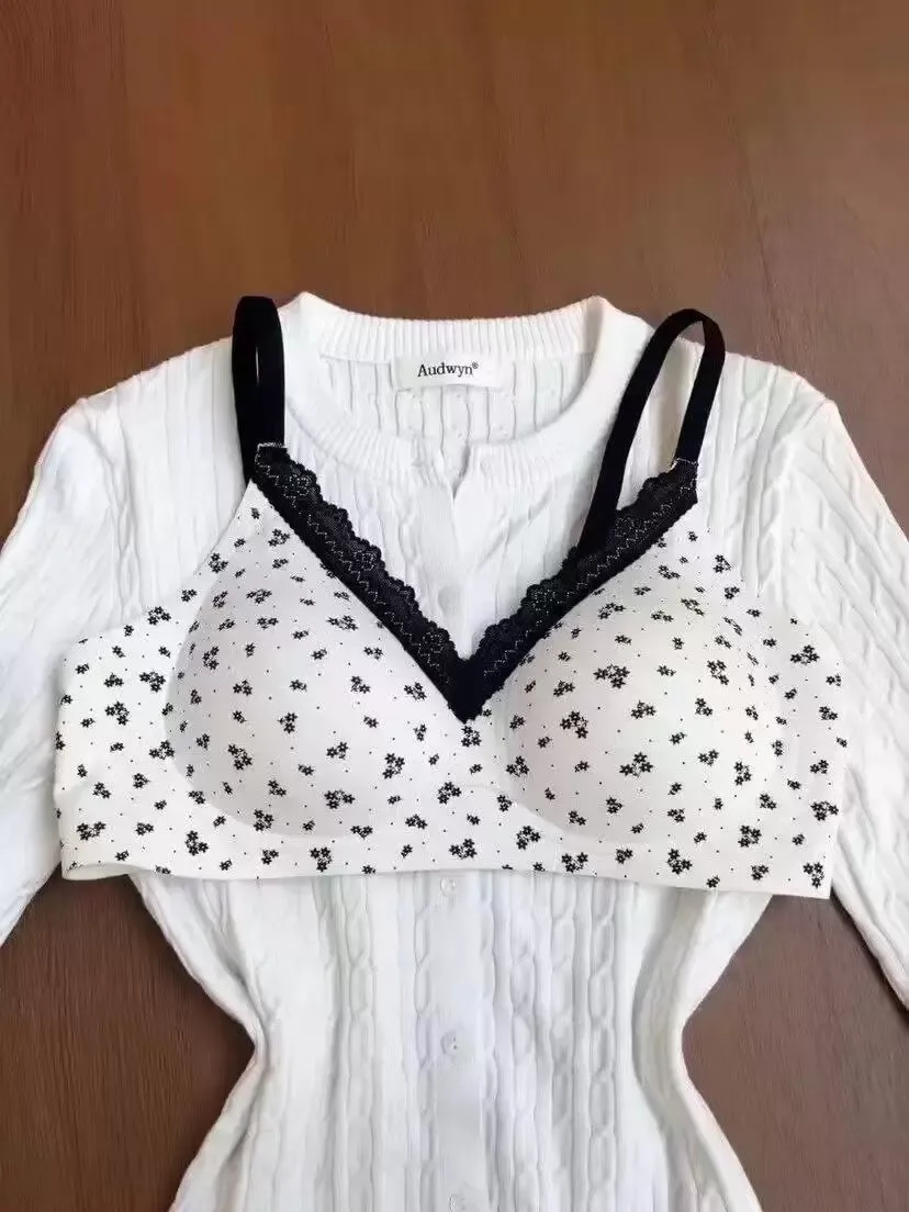 Modal Cotton Wireless Bra for Women