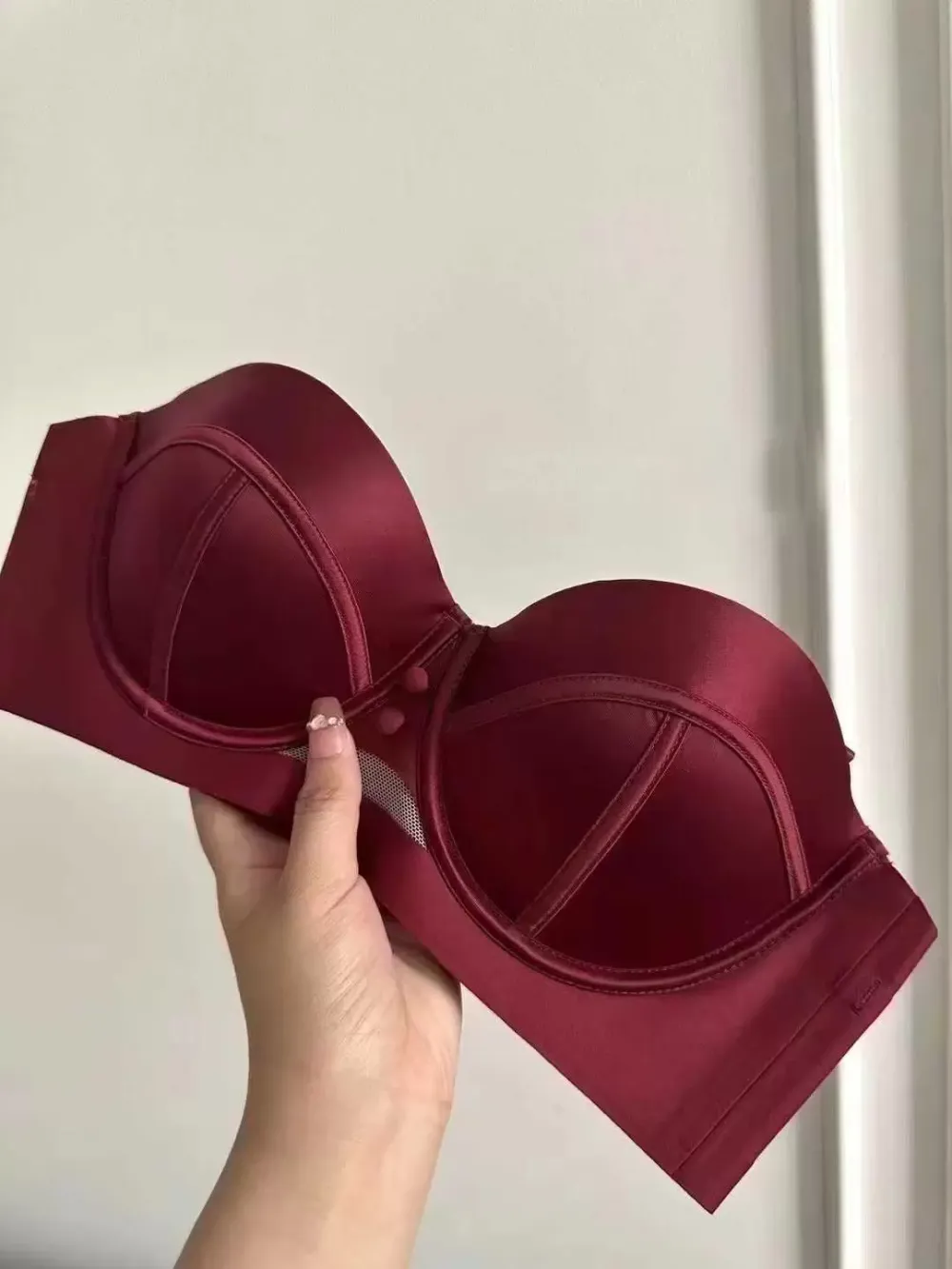 Cotton Wireless Bra for Large Bust Women