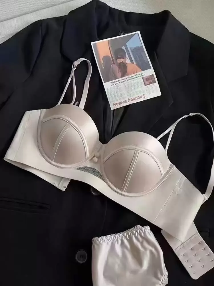 Cotton Wireless Bra for Large Bust Women 2