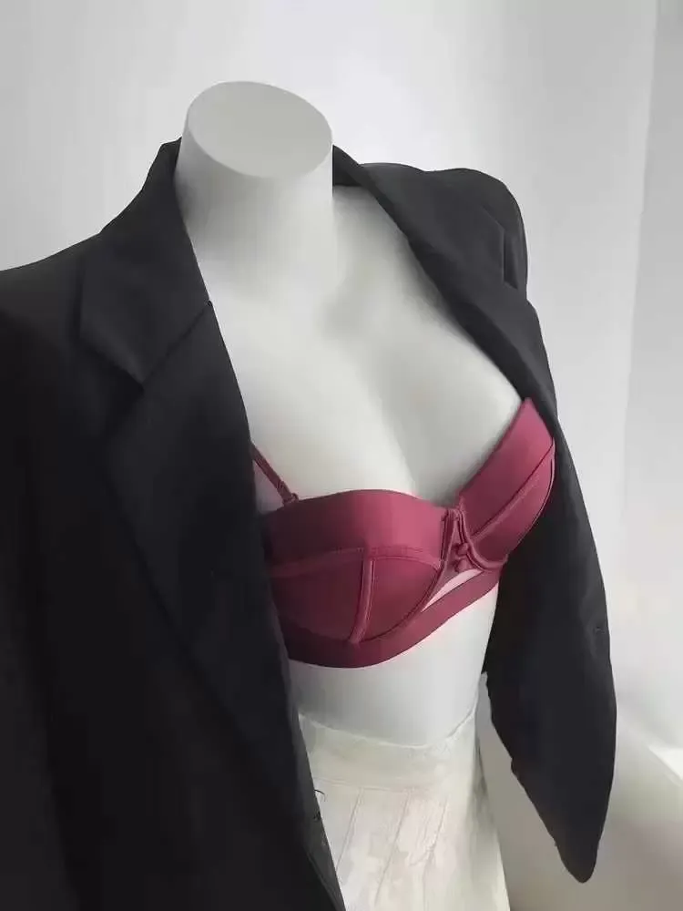 Cotton Wireless Bra for Large Bust Women 5