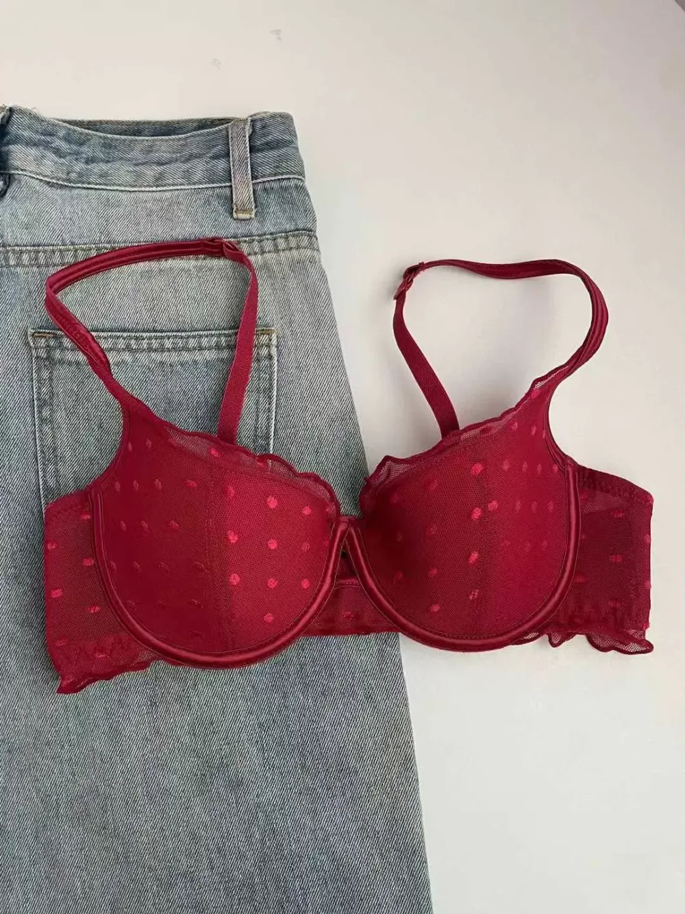 French Lace Push Up Bra for Women 4