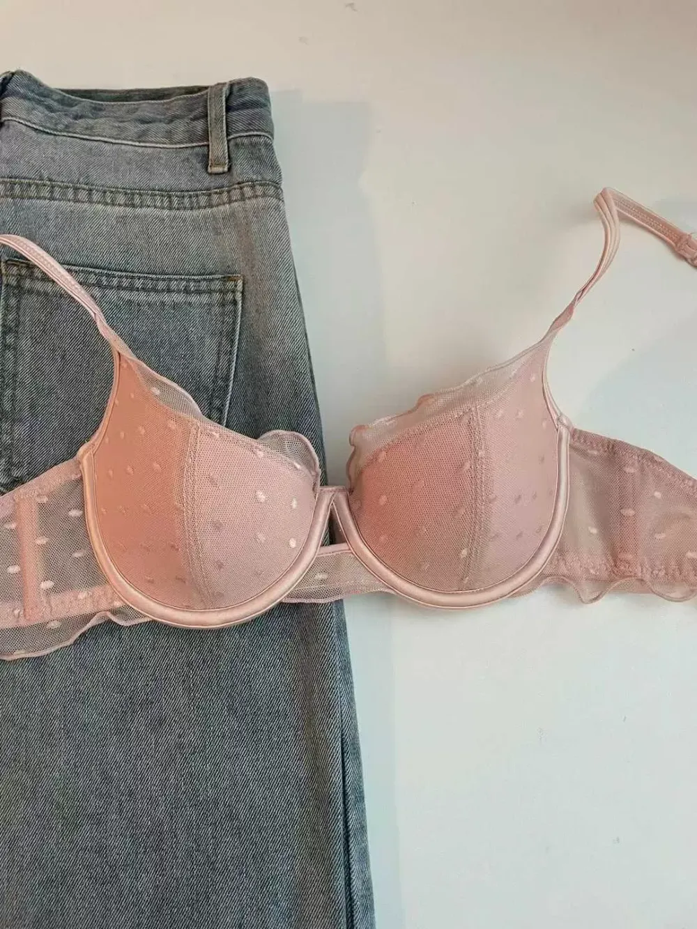 French Lace Push Up Bra for Women 5